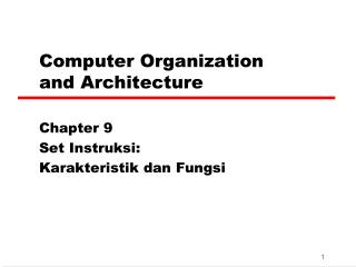 computer organization and architecture