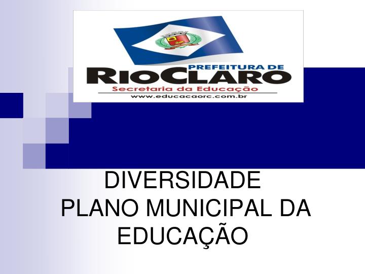 diversidade plano municipal da educa o