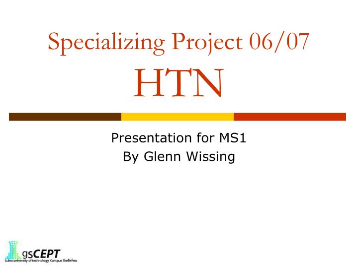 specializing project 06 07 htn