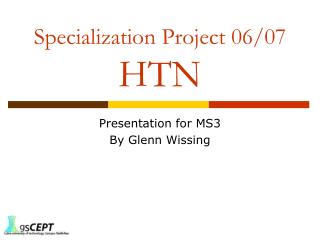 specialization project 06 07 htn