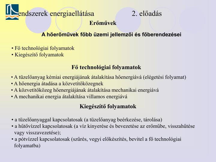 rendszerek energiaell t sa 2 el ad s