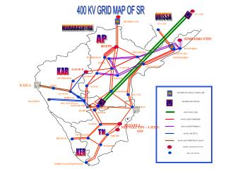 400 KV GRID MAP OF SR