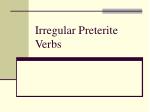 PPT - Preterite of verbs like caer PowerPoint Presentation, free ...