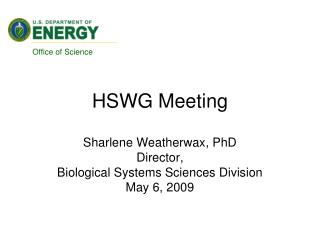 HSWG Meeting