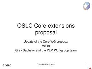 OSLC Core extensions proposal