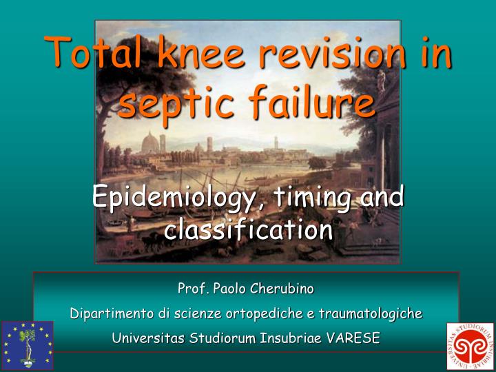 total knee revision in septic failure
