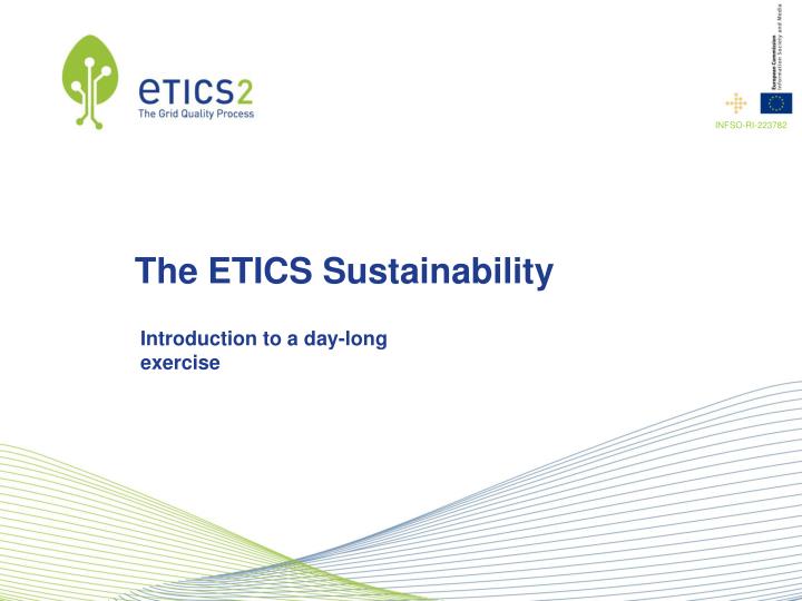 the etics sustainability