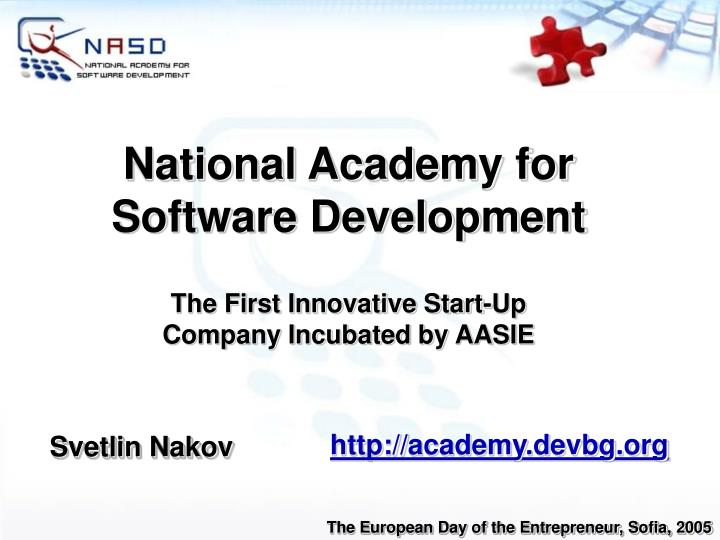 national academy for software development