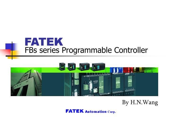 fbs series programmable controller