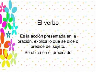 el verbo