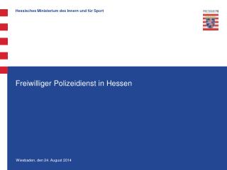 freiwilliger polizeidienst in hessen