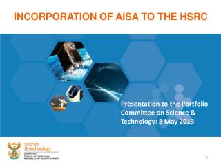 INCORPORATION OF AISA TO THE HSRC