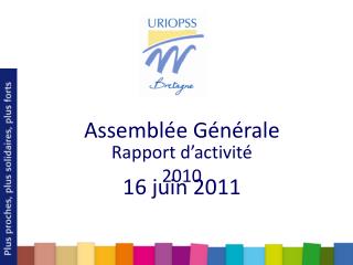 assembl e g n rale 16 juin 2011