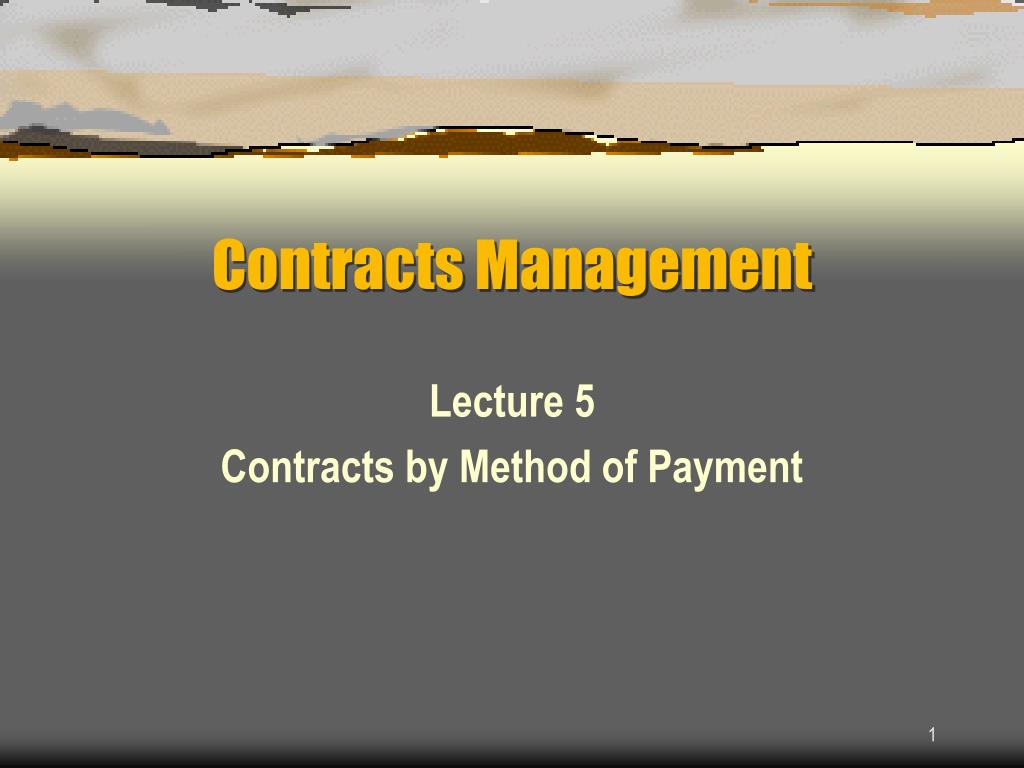 PPT - Contracts Management PowerPoint Presentation, free download - ID ...