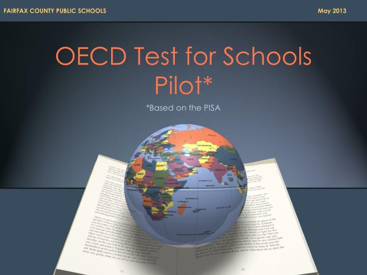 oecd test for schools pilot