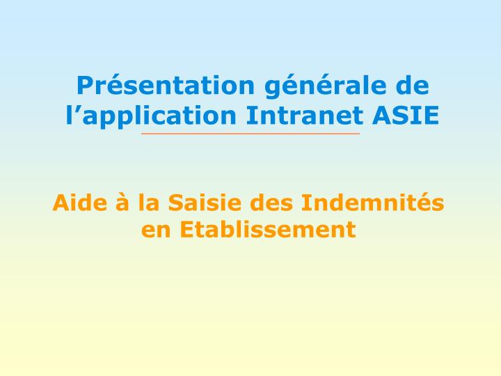 aide la saisie des indemnit s en etablissement