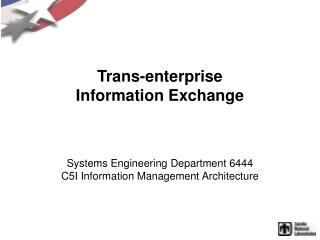 Trans-enterprise Information Exchange