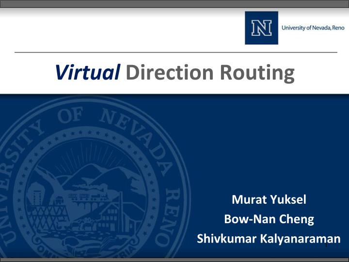virtual direction routing