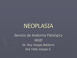 neoplasia