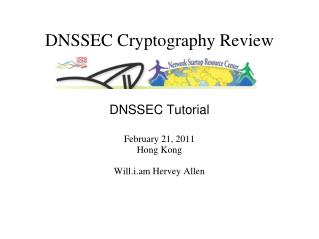 DNSSEC Cryptography Review