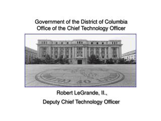 District of Columbia Radio Coverage Improvement