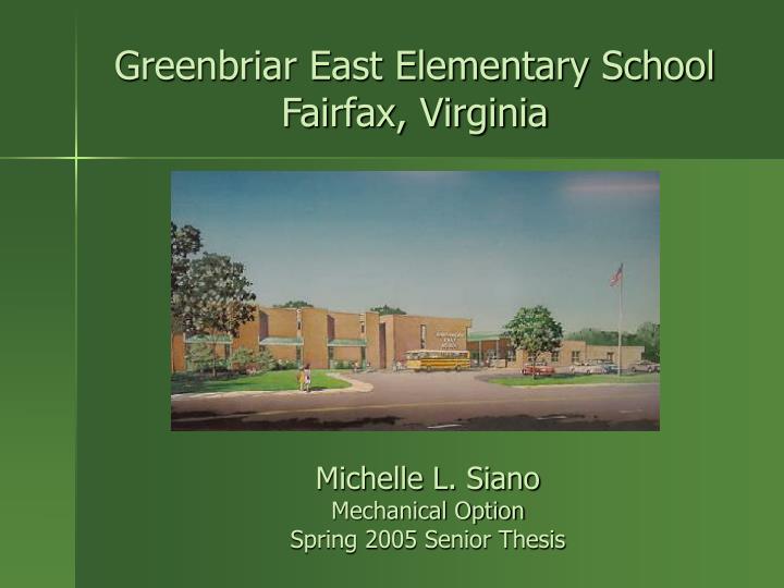 greenbriar east elementary school fairfax virginia