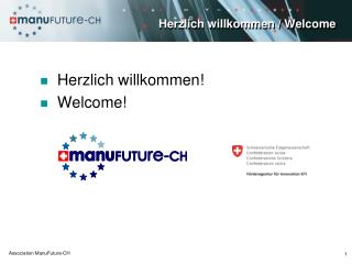 Herzlich willkommen / Welcome