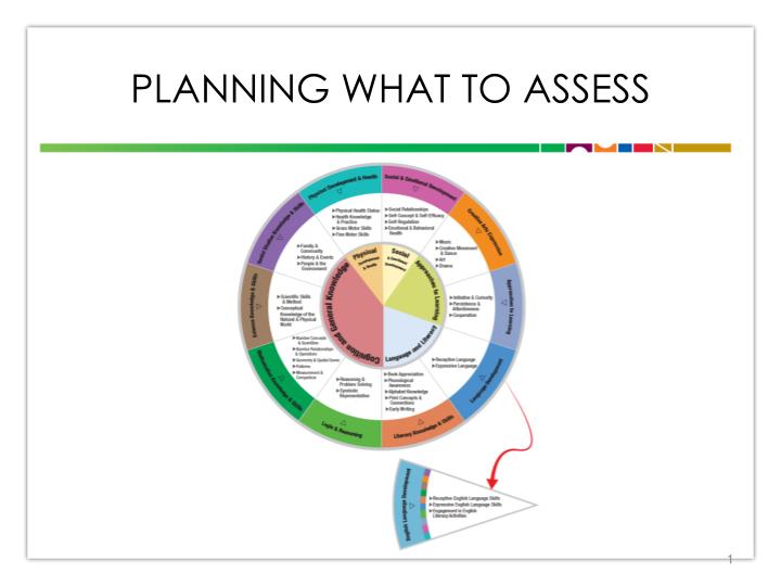 planning what to assess