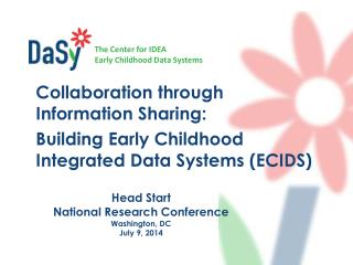 Head Start National Research Conference Washington, DC July 9, 2014