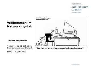 willkommen im networking lab