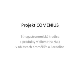 projekt comenius