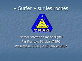 surfer sur les roches