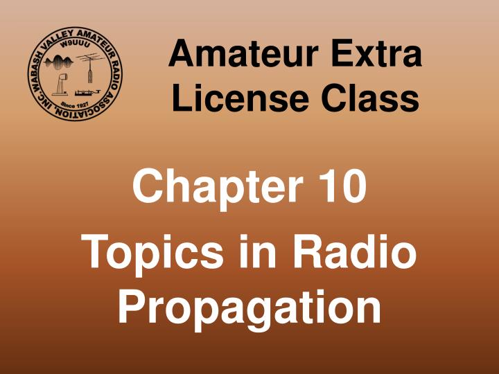 amateur extra license class