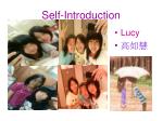 Self-Introduction - slide 1