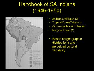 Handbook of SA Indians (1946-1950)