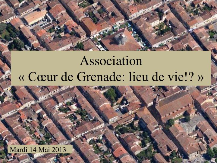 association c ur de grenade lieu de vie