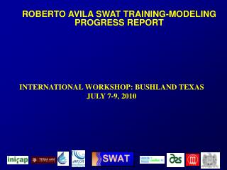 ROBERTO AVILA SWAT TRAINING-MODELING PROGRESS REPORT