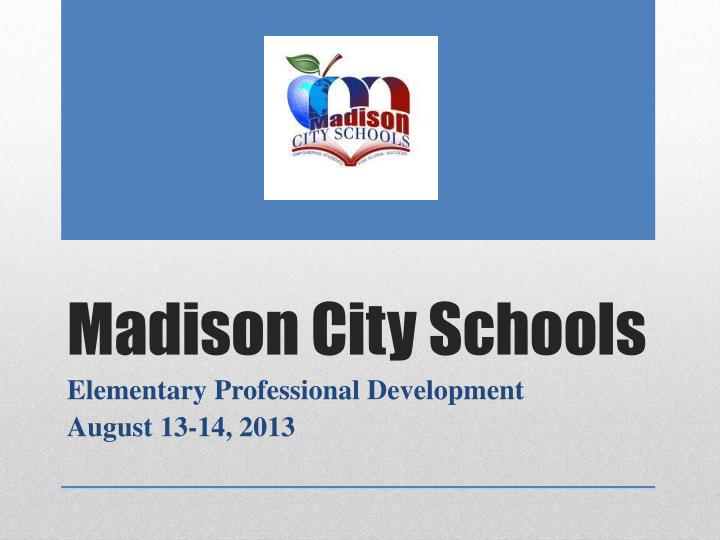 madison city schools