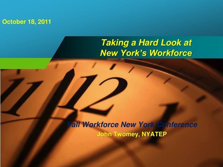 taking a hard look at new york s workforce