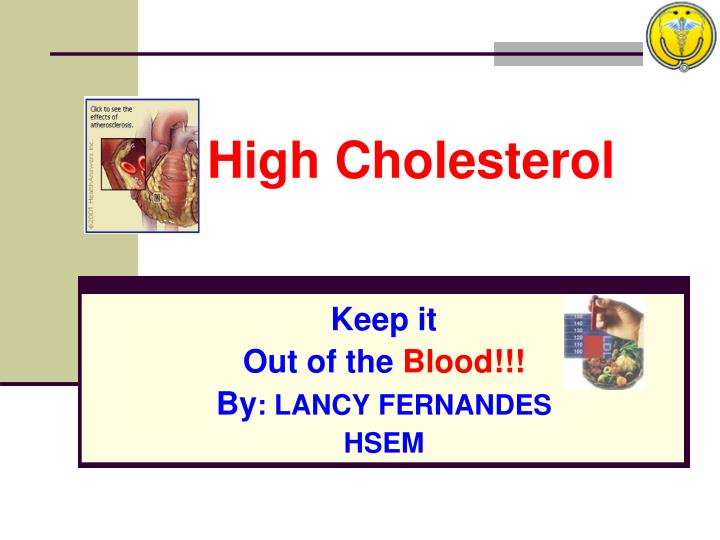 high cholesterol