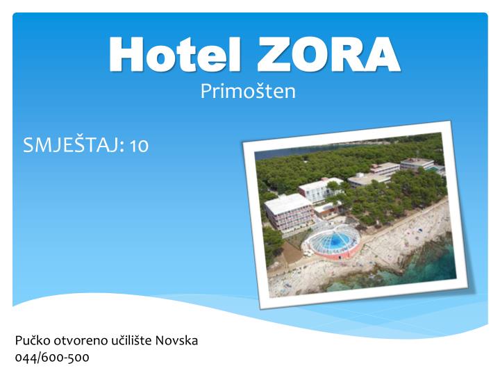 hotel zora