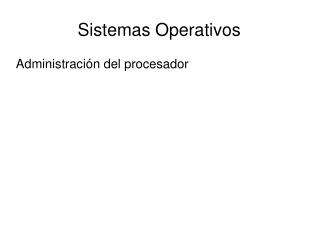 sistemas operativos