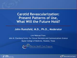 Carotid Revascularization: Present Patterns of Use, What Will the Future Hold?
