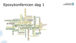 epoxykonferncen dag 1