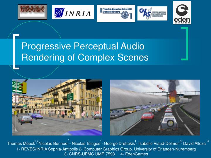progressive perceptual audio rendering of complex scenes