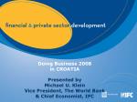 Understanding Business Environment in Croatia 2008 - slide 1