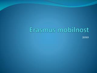erasmus mobilnost