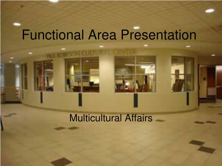 functional area presentation