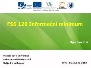 fss 120 informa n minimum