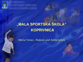 mala sportska kola koprivnica